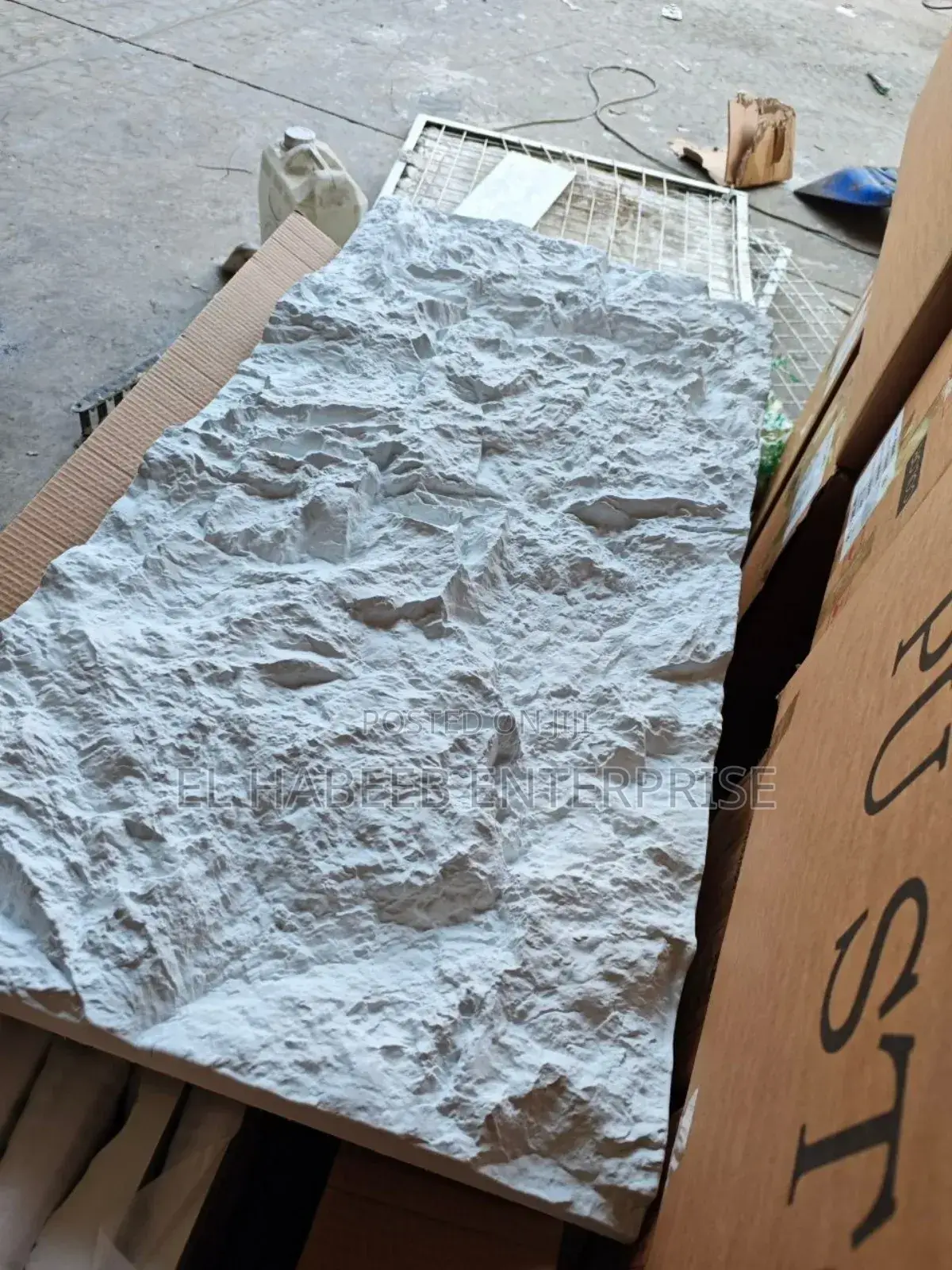 Pu 3d Stone Wall