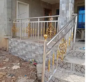 Gold and Sliver Stainless Handrail