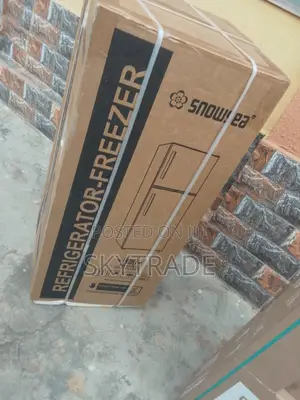 Available 120 Liters Silver Fridge + Top Freezer (Snowsea)