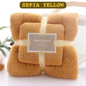 2in1 Home Textiles Super Absorbent Soft Fluffy Towel