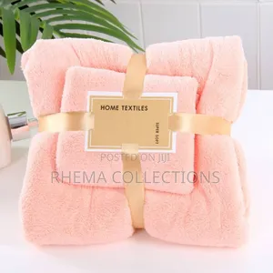 2in1 Home Textiles Super Absorbent Soft Fluffy Towel