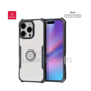 Xundd Transparent Case With Ring for iPhone 16 Pro Max