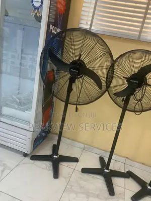 Like-New Polystar PV-18NDB Industrial 18-Inches Standing Fan