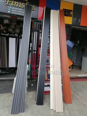 Wall Wood Plastic Composite Fluted Panels.