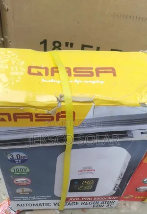 Qasa 5000watts, Automatic Voltage Regulator for AC Up to 3hp