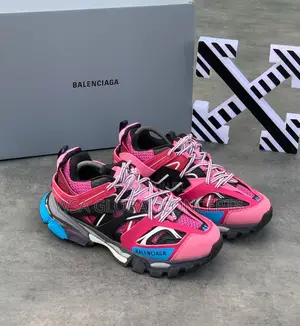 Balenciaga Track 1 Runner Pink Sneakers Highest Quality
