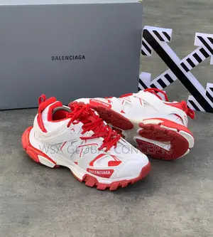 Balenciaga Track 1 Runner Bleeding Red Sneakers