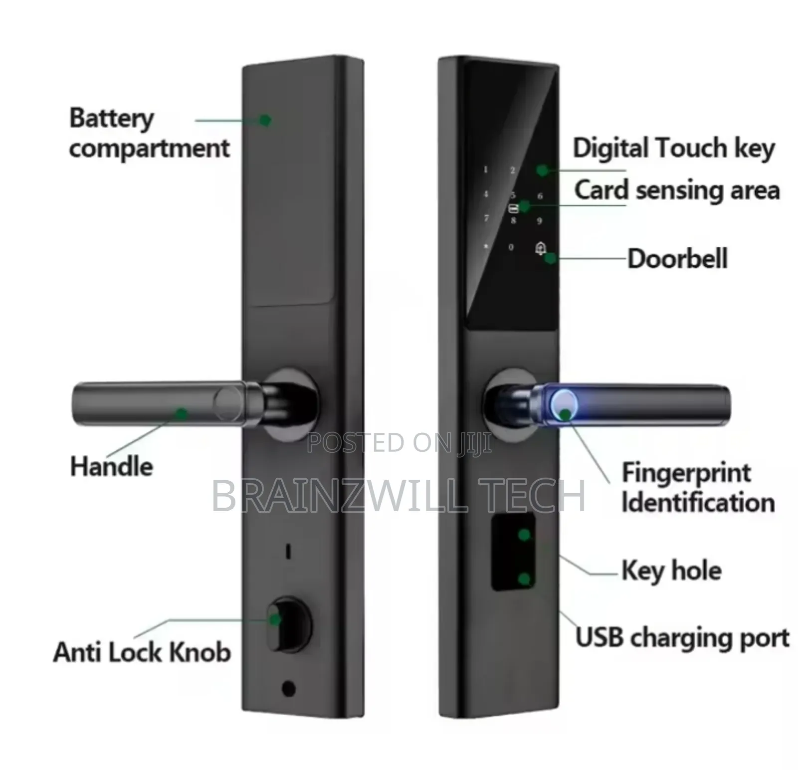 Wifi Tuya Door Lock