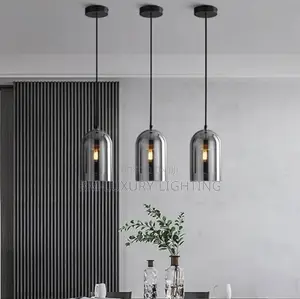 Nordic Single Glass Drop Bedside Light