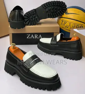 Luxury Zara Big Sole Loafers Shoe