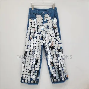 Zara Mom Jean With Glitters
