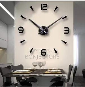 3d Diy Clock!
Number + Word Design
- 
Size: 120cm