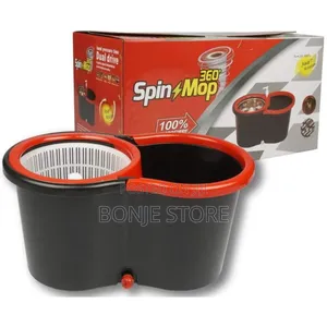 360 Rotation Spin Washable Mop With Soap Spray