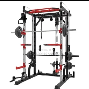 Power Squat Rack With Smith Machine