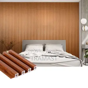 WPC Flutted Wall Panel For Home And Commercial Decoration