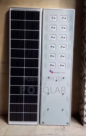 P O Pentagon 12 Eyes Industrial Solar Street Lights