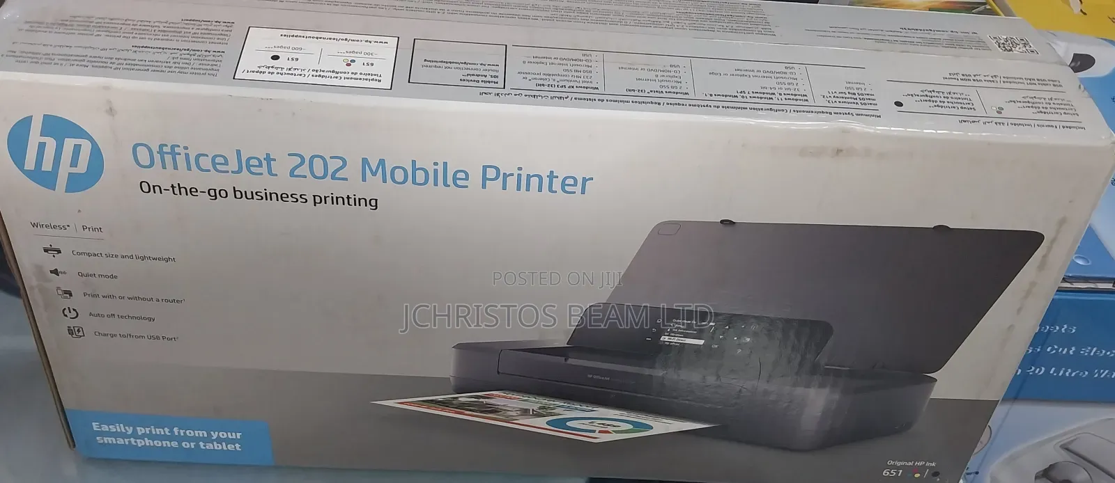 Hp Officejet 202 Mobile Printer
