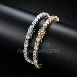 Cubic Zirconia Tennis Bracelets Luxury Bangle