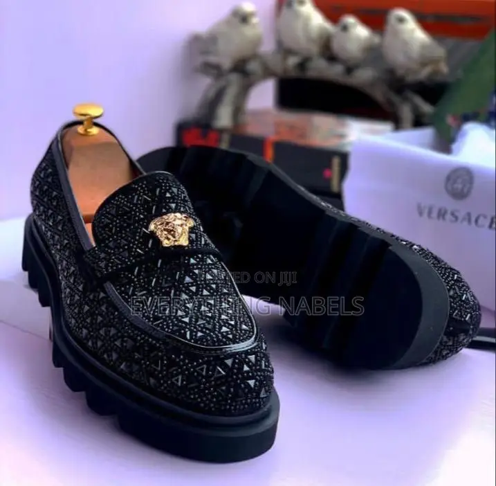 Luxe Versace Stoned Shoe