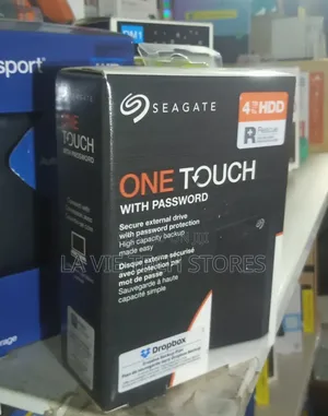 Seagate One Touch 4tb External Hard Drive HDD –Black Usb 3.0