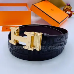 Hermes Quality Luxury Men Genuine Leather Belt