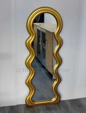 Unique Design Gold Dressing Mirror