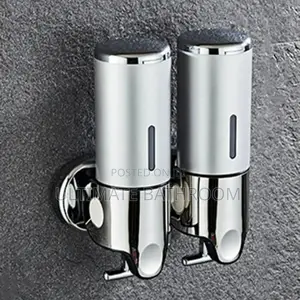 Wall Mounted Double Liquid Soap Dispenser