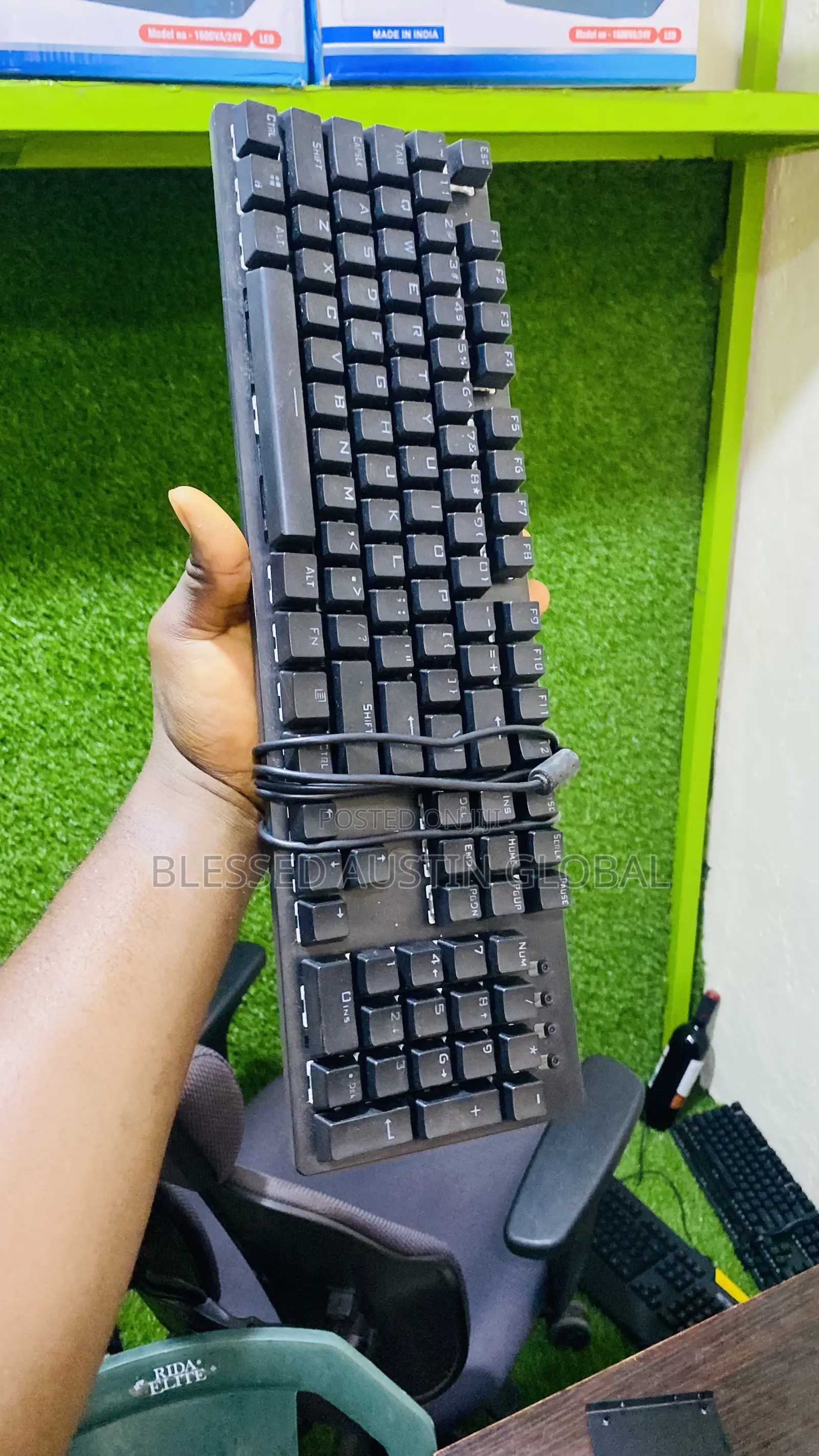 Keyboard With Backlight