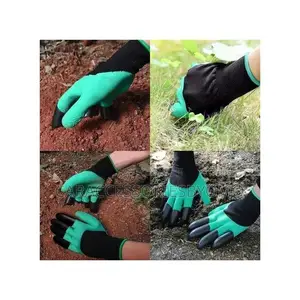 Digging Raking Planting Gardening Gloves With Claws