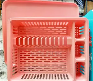Plastic Table Top One Layer Dish Rack