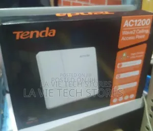 Tenda I24 1200mbps Wave 2 Gigabit Ceiling Mount Access Point