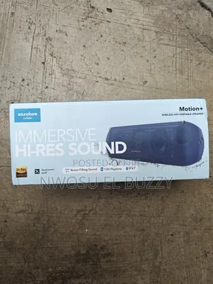 Soundcore Anker Motion+ Bluetooth Speaker Blue