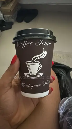 Disposable Coffee Paper Cup 50pcs