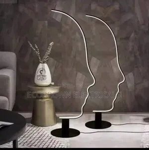 Face Shape Floor Lamps Standing Lights