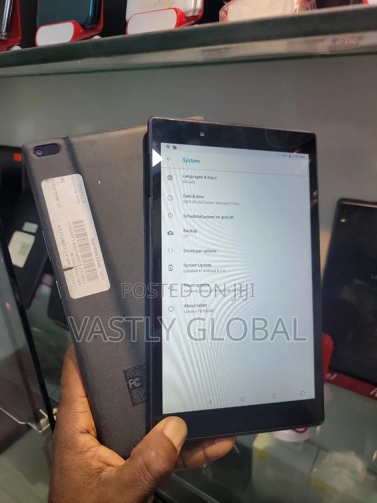 Lenovo Tab 4 8 16 GB Black