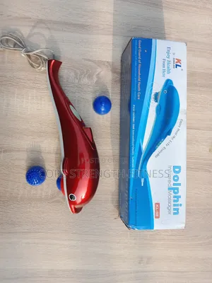 Dolphin Hand-Held Massager With Interchangeable Mouths