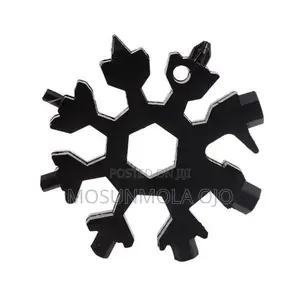 18-in-1 New Card Type Snowflake Multifunction Tool