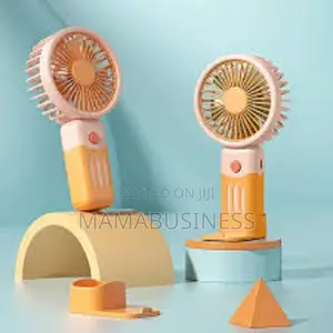 Rechargeable Mini Fashion Fan With Stand