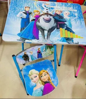 Kid's Character Study Table And Chair