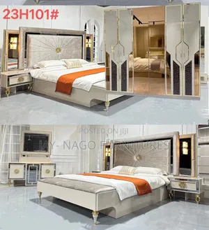 Complete Executive Bedframe With Wardrobe