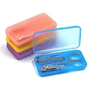 4pcs Stainless Steel Portable Manicure Set