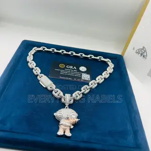 925 Silver/ VVS Original Moissanite Necklace