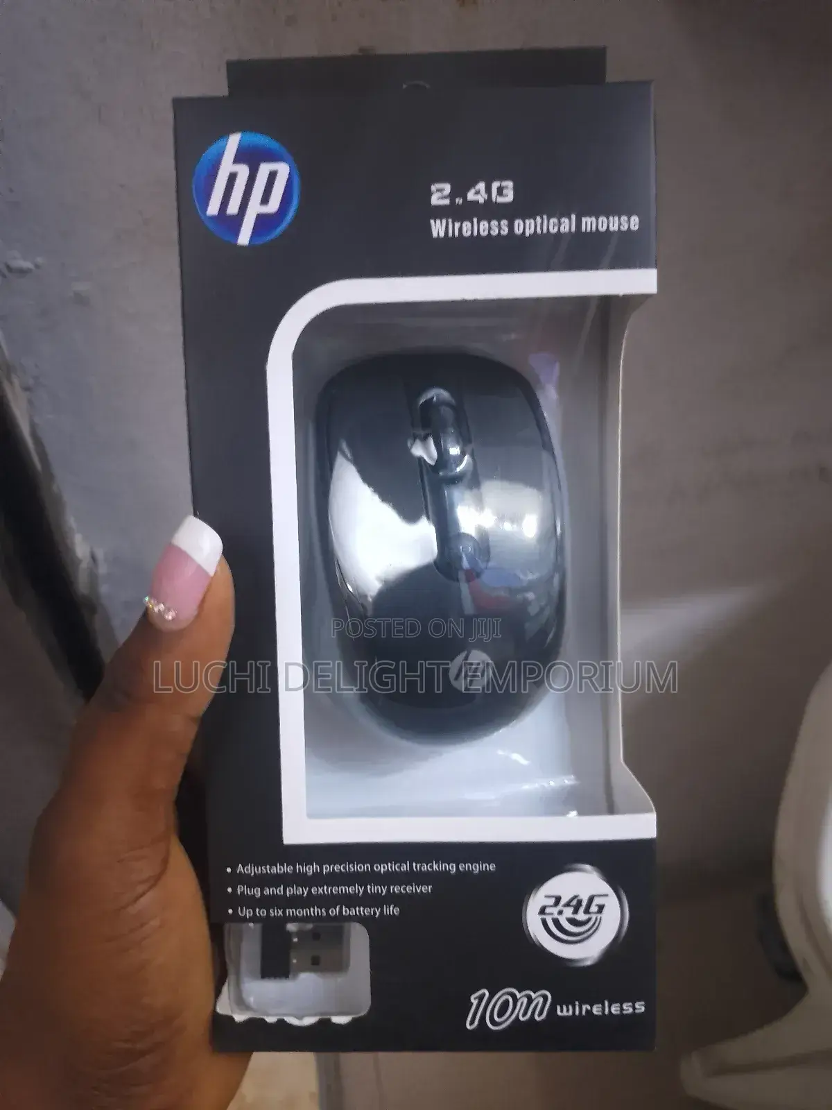 Adjustable High Precision Optical Tracking Wireless Mouse