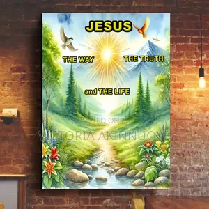 Christian Design Canvas Frame