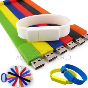 Silicon Souvenir Bracelet Wristband USB Flash Drive