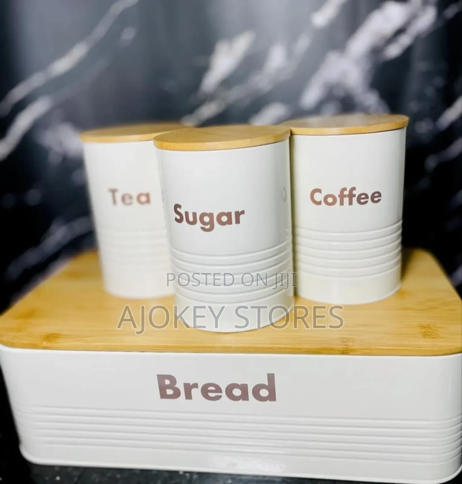4pc Breadbin With Carnistar Set