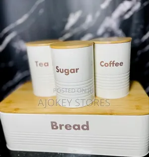 4pc Breadbin With Carnistar Set