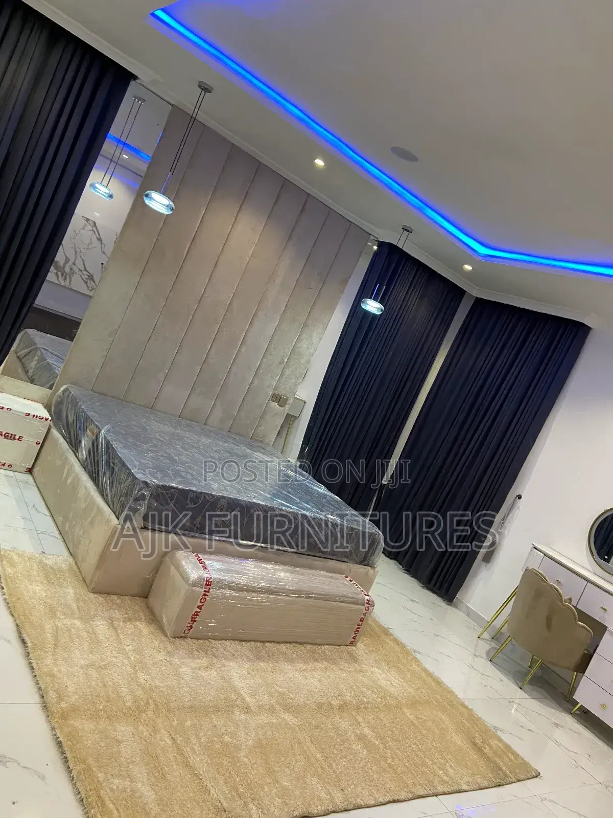 Unique Full Upholstery Bedframe