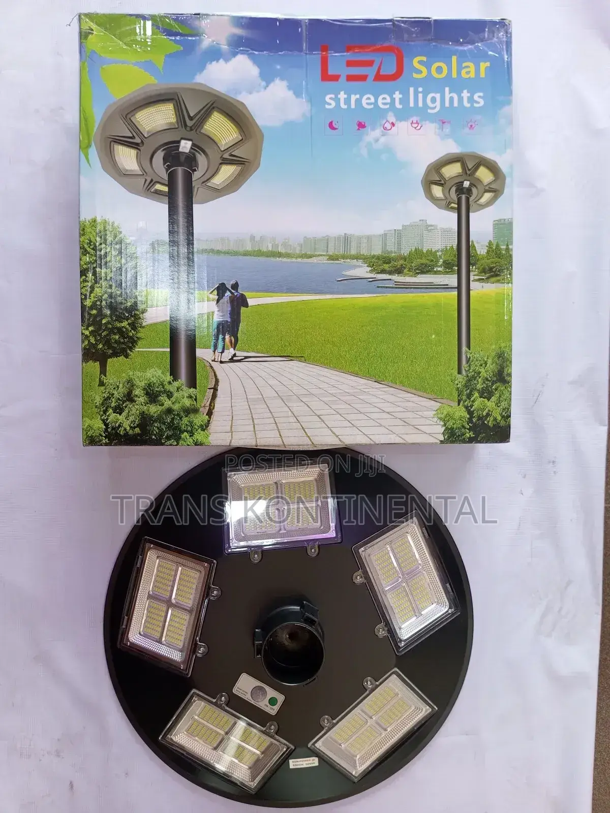 Led Solar Street Light Round 500w