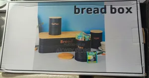 4pc Breadbin With Carnistar Set